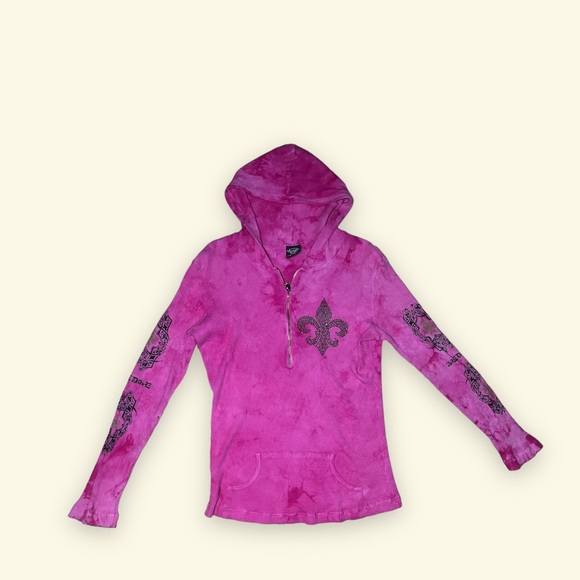 Sledge Jackets & Coats Y2k Pink Rhinestone Jacket Poshmark